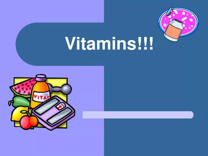 vitamins