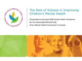 The Role of Schools in Improving Children’s Mental Health
