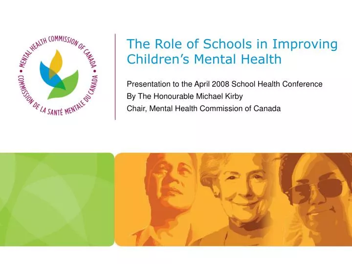 the role of schools in improving children s mental health