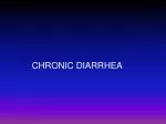 CHRONIC DIARRHEA - slide 1