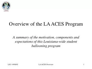 Overview of the LA ACES Program