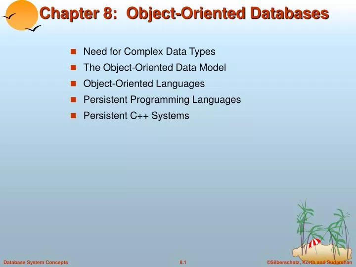 chapter 8 object oriented databases