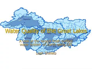 Water Quality of the Great Lakes