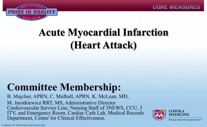acute myocardial infarction heart attack