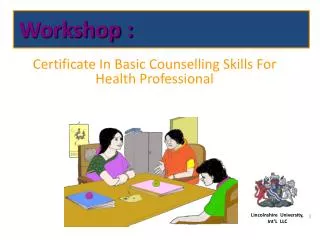 Certificate In Basic Counselling Skills For Health Professional