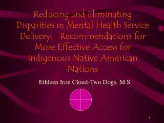 Ethleen Iron Cloud-Two Dogs, M.S.