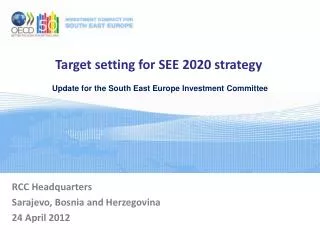 Target setting for SEE 2020 strategy