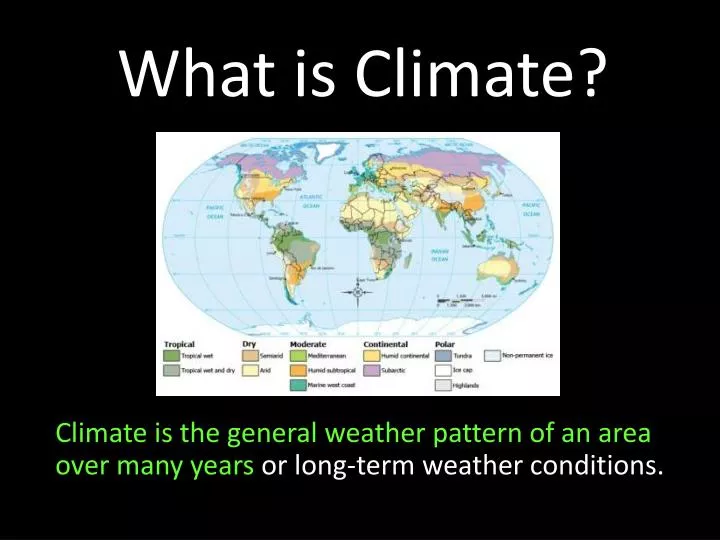 what is climate