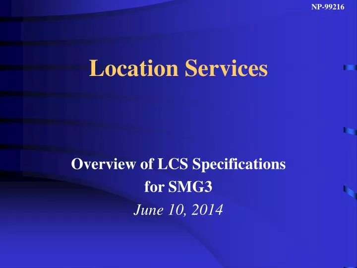 location services