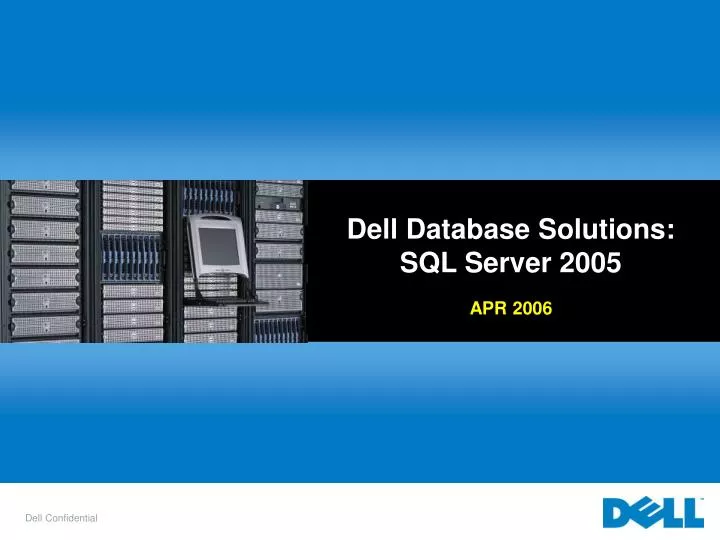 dell database solutions sql server 2005