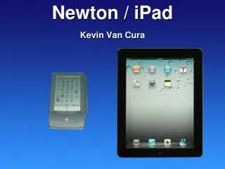 Newton / iPad