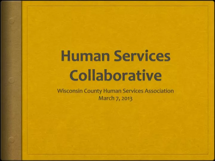 human services collaborative