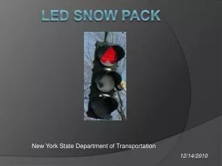LED SNOW PACK