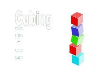 Cubing
