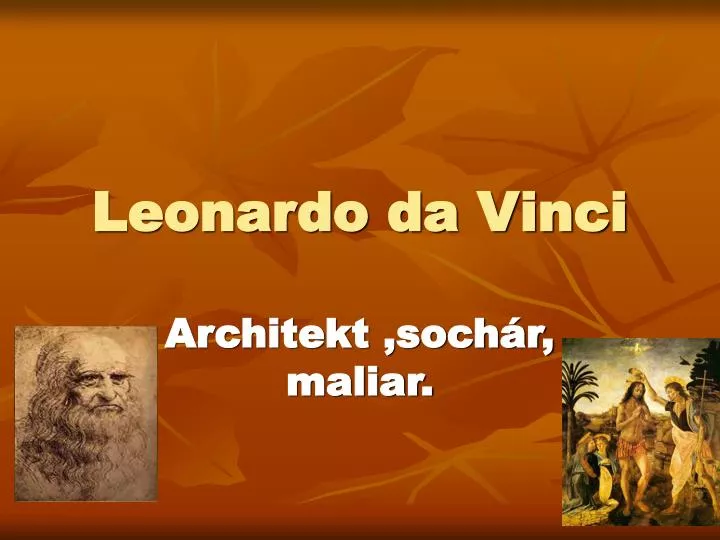 leonardo da vinci