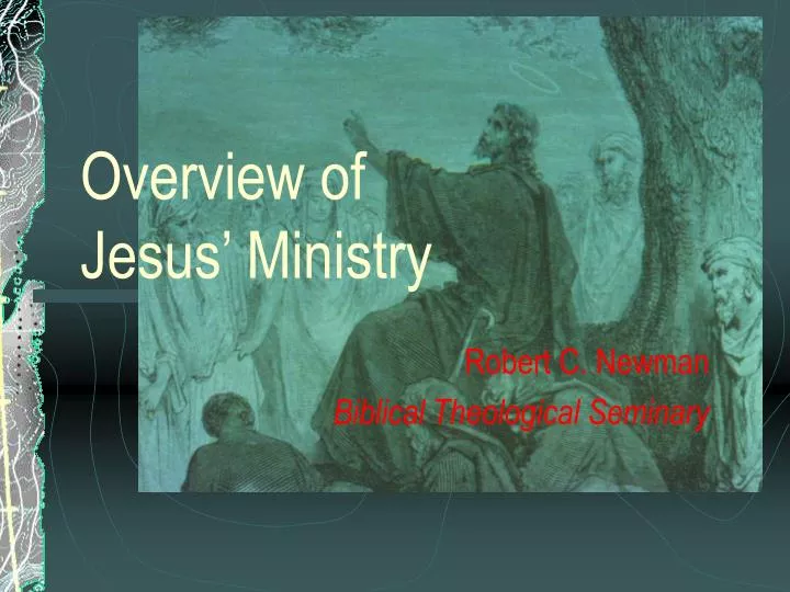 overview of jesus ministry