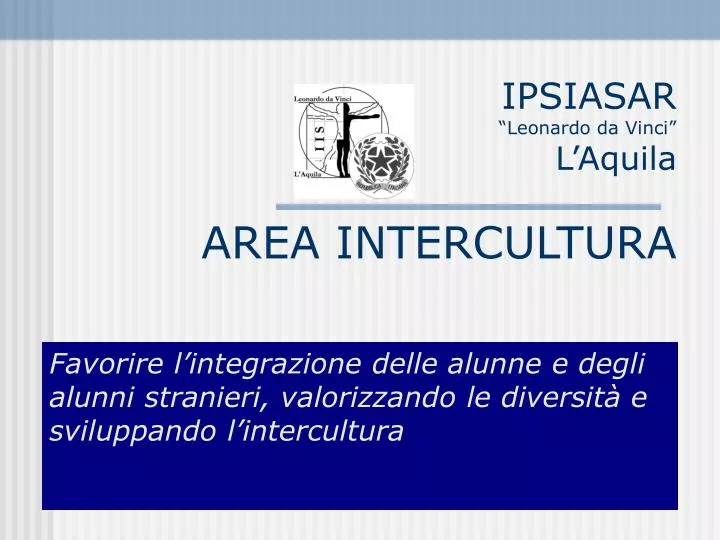 ipsiasar leonardo da vinci l aquila area intercultura