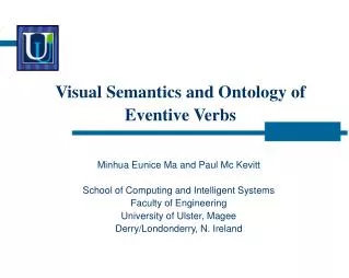 Visual Semantics and Ontology of Eventive Verbs