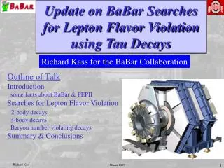 Update on BaBar Searches for Lepton Flavor Violation using Tau Decays