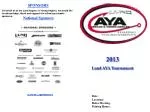 SPONSORS - slide 1