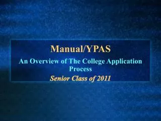 Manual/YPAS