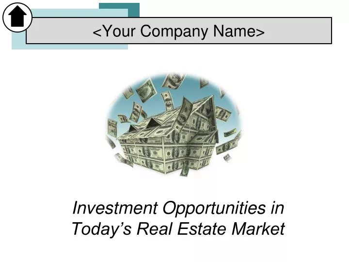investment opportunities in today s real estate market