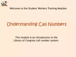 Understanding Call Numbers