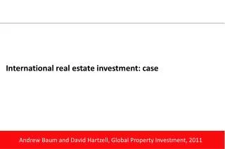 International real estate investment: case