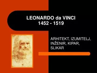 leonardo da vinci 1452 1519