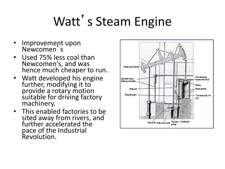 watt s steam engine