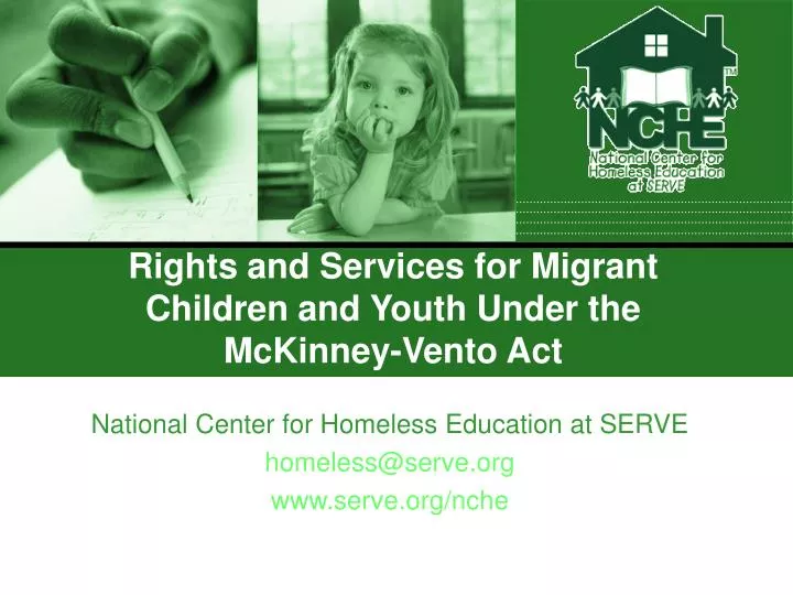 rights and services for migrant children and youth under the mckinney vento act
