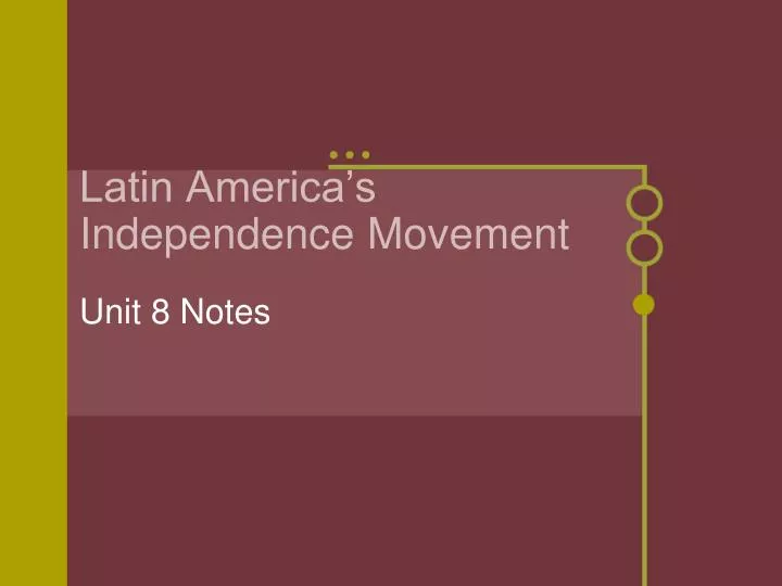 latin america s independence movement