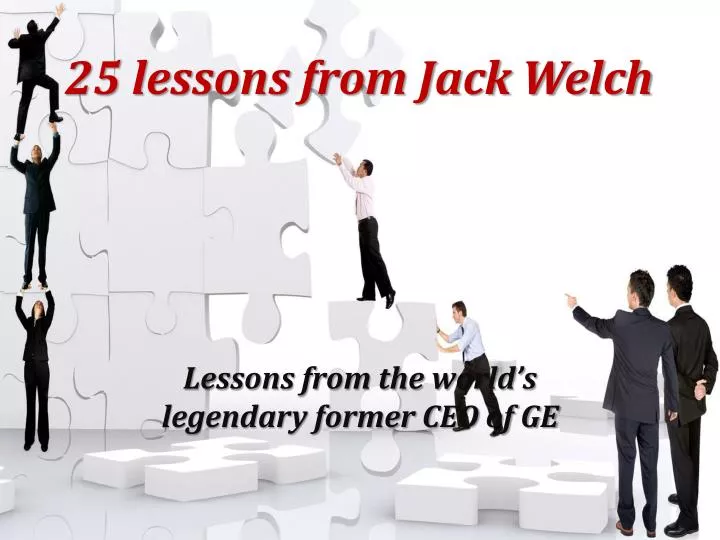 25 lessons from jack welch