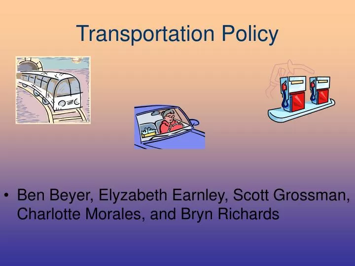 transportation policy