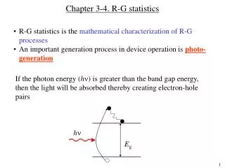 Chapter 3-4. R-G statistics