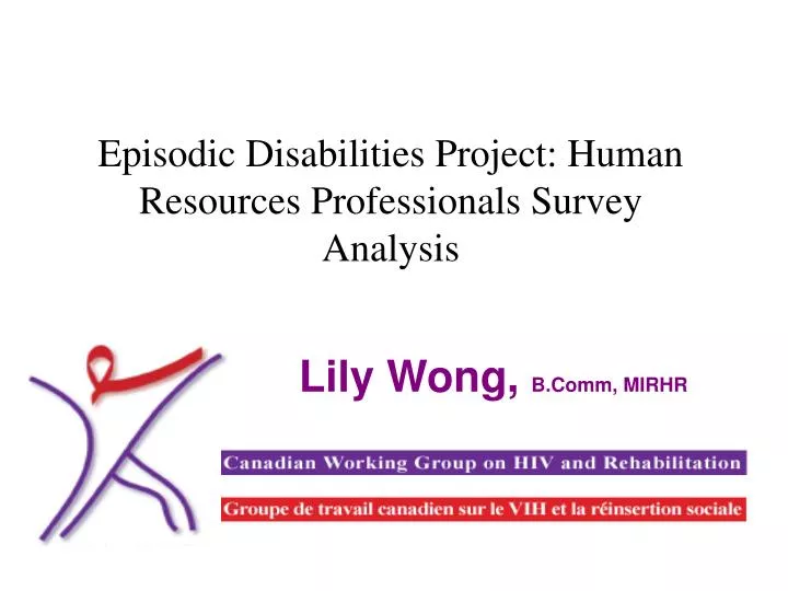episodic disabilities project human resources professionals survey analysis