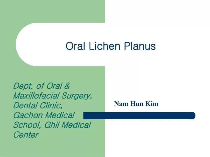 oral lichen planus