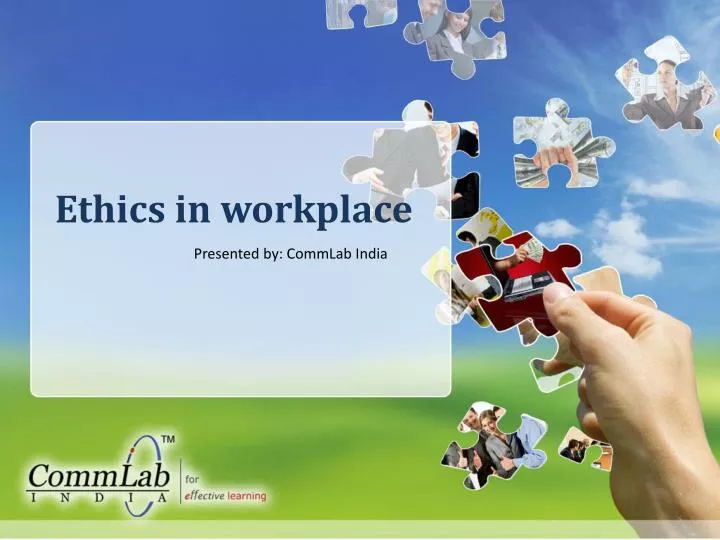 ethics in workplace