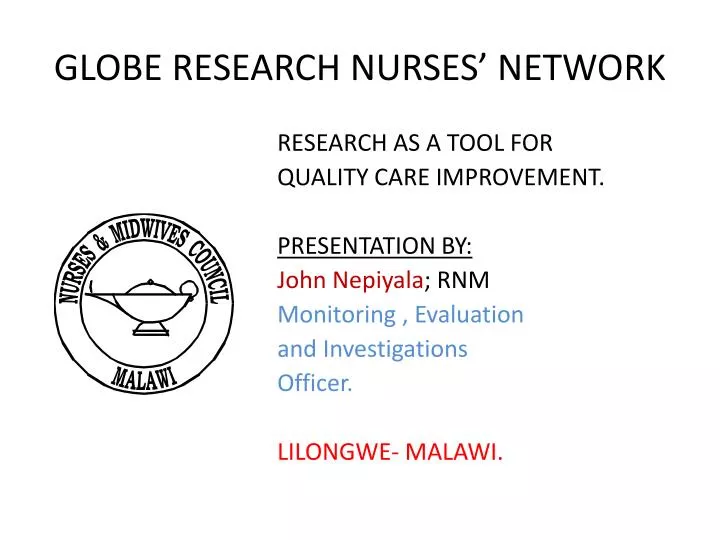 globe research nurses network