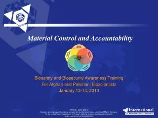 Material Control and Accountability