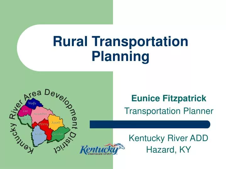 rural transportation planning
