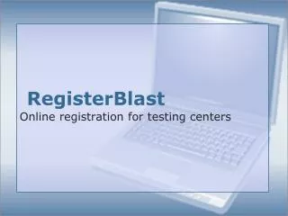 RegisterBlast