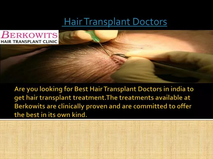 hair transplant doctors