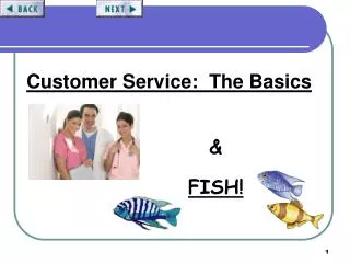 Customer Service: The Basics