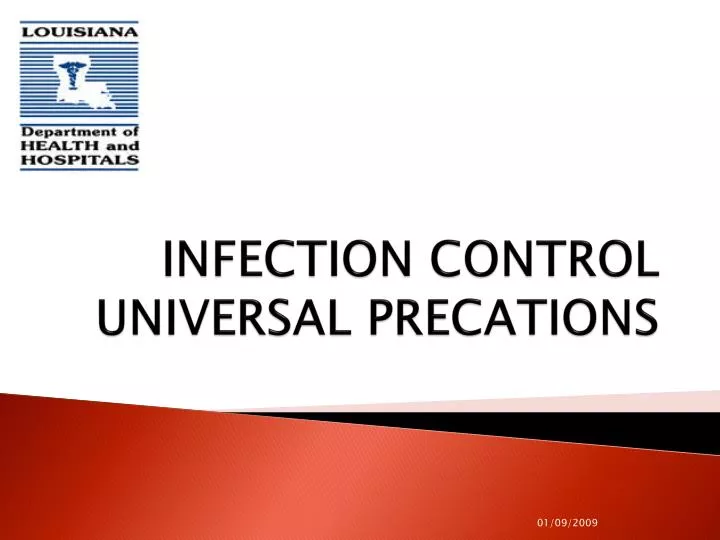 infection control universal precations