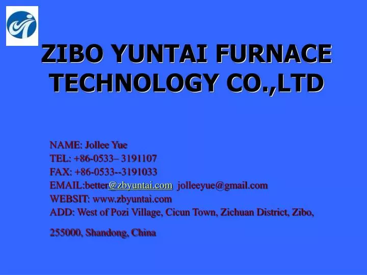 zibo yuntai furnace technology co ltd