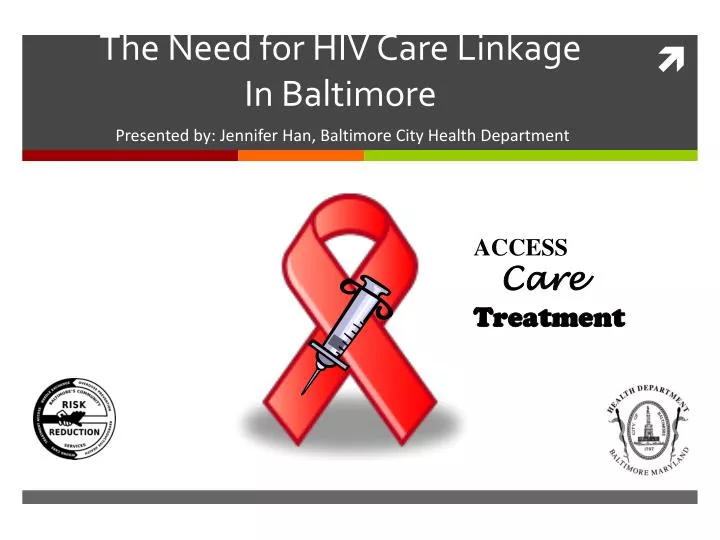 the need for hiv care linkage in baltimore