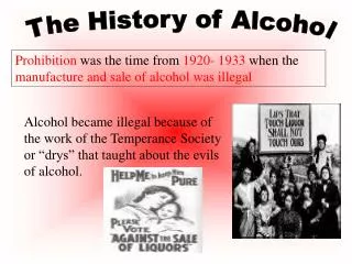 The History of Alcohol
