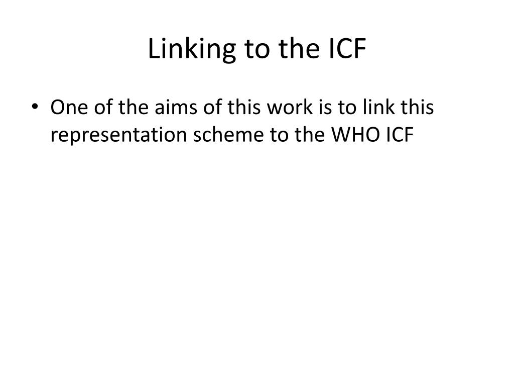 PPT - Linking to the ICF PowerPoint Presentation, free download - ID ...