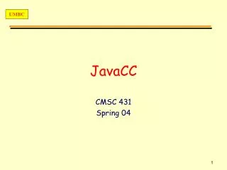 JavaCC
